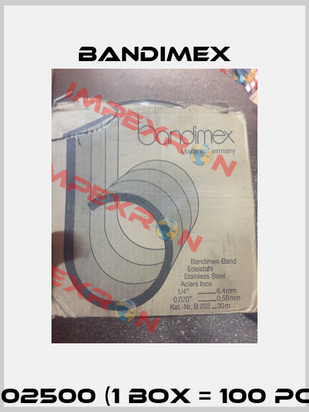 10502500 (1 Box = 100 pcs.)  Bandimex