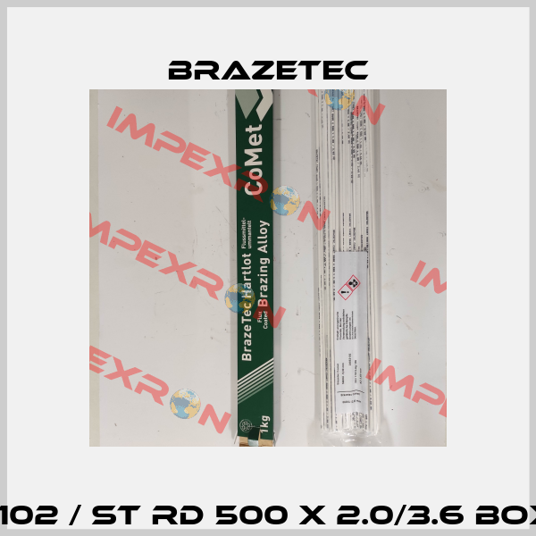 3000013102 / ST RD 500 x 2.0/3.6 box 1kg WD Brazetec