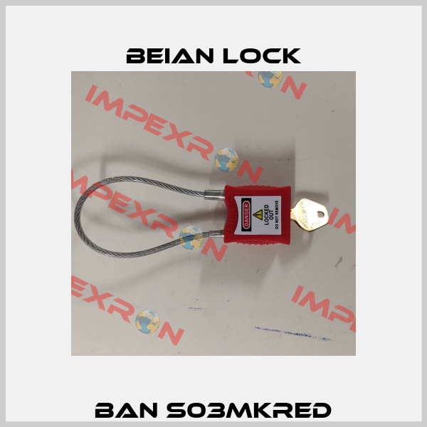 BAN S03MKRED Beian Lock